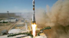 Белорусский спутник запустили с космодрома Байконур. Фото Роскосмос - БЕЛТА