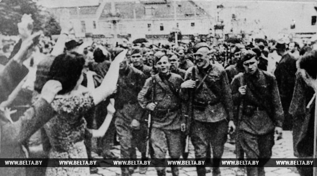 Встреча Красной Армии на Гродненщине. 1939 год