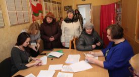 На участке для голосования №36 города Могилева