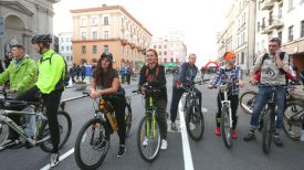 Акция &quot;День без автомобиля&quot; в Минске. Фото из архива