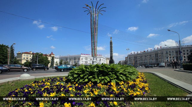 Площадь Победы в Минске. Фото из архива