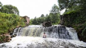 Водопад на реке Вята. Фото из архива