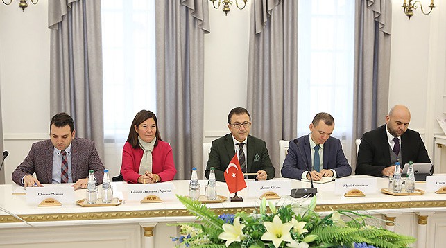 Во время встречи. Фото "Минск-Новости"