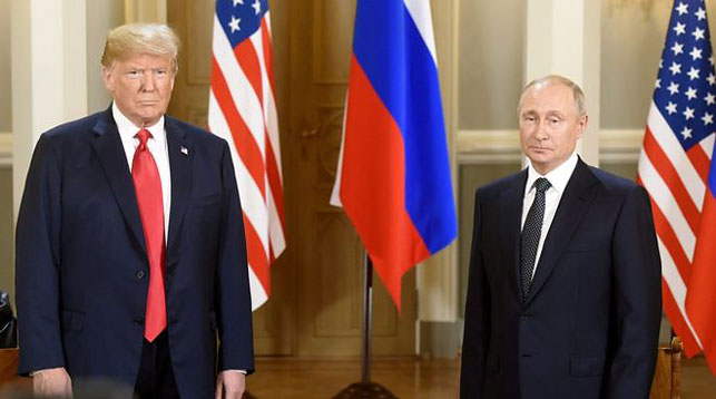 Дональд Трамп и Владимир Путин. Фото Reuters