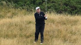 Дональд Трамп в гольф-клубе Trump Turnberry в Шотландии. Фото Getty Images
