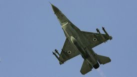 Истребитель F-16 ВВС Израиля. Фото AP