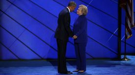 Барак Обама и Хиллари Клинтон. Фото The New York Times