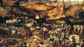 Картина &quot;Триумф смерти&quot; фламандского живописца и графика Питера Брейгеля