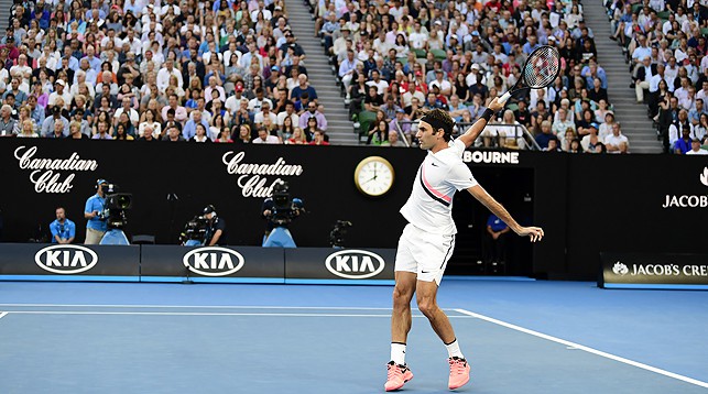 Роджер Федерер. Фото официального сайта турнира