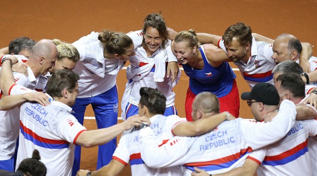 Радость чешской команды. Фото официального twitter-аккаунта турнира