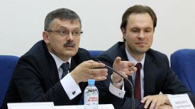 Сергей Ковальчук (слева)