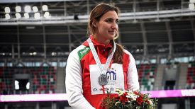 Алена Дубицкая. Фото Белорусской федерации легкой атлетики