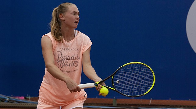 Александра Саснович. Фото Белорусской теннисной федерации