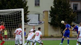 Во время матча. Фото Федерации футбола Молдовы