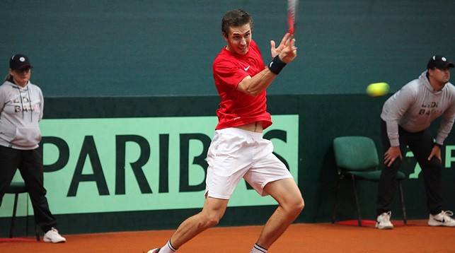 Егор Герасимов. Фото Белорусской теннисной федерации