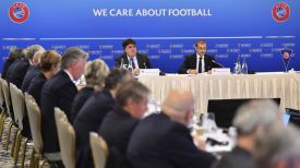 Во время заседания. Фото УЕФА