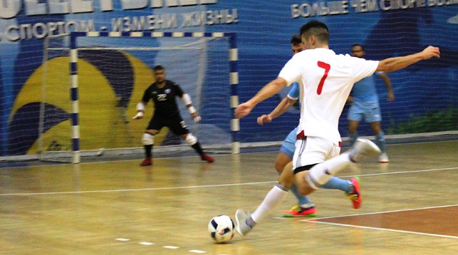 Во время матча. Фото Белорусской федерации мини-футбола