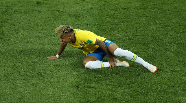 Неймар во время матча Бразилия - Швейцария. Фото ФИФА