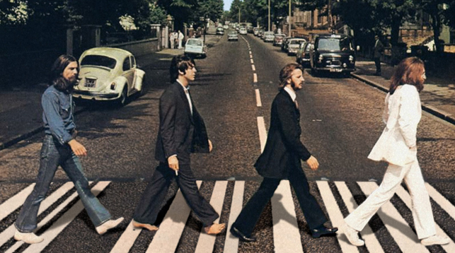 Обложка альбома Beatles "Abbey Road"