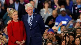 Хиллари и Билл Клинтон. Фото Reuters