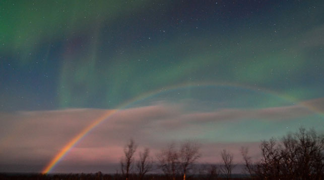 Фото из Facebook-аккаунта Lights Over Lapland