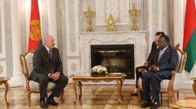 Александр Лукашенко и Эммерсон Мнангагва. Фото из архива