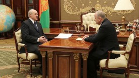 Александр Лукашенко и Павел Каллаур