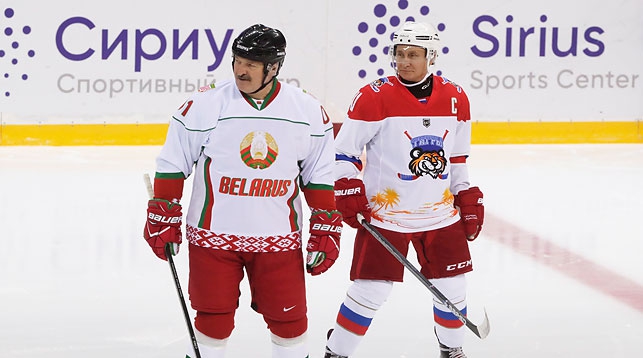 Александр Лукашенко и Владимир Путин. Фото ТАСС - БЕЛТА