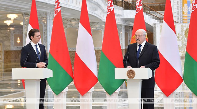 Себастьян Курц и Александр Лукашенко