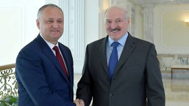 Игорь Додон и Александр Лукашенко