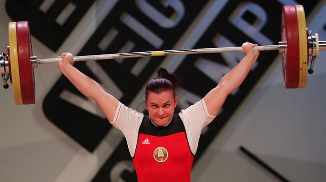 Дарья Наумова. Фото Федерации тяжелой атлетики Грузии