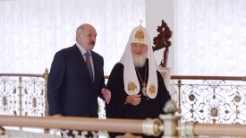 Александр Лукашенко и Патриарх Кирилл. Фото из архива