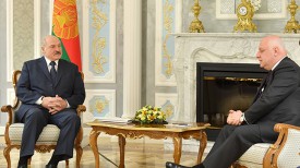 Александр Лукашенко и Георгий Церетели