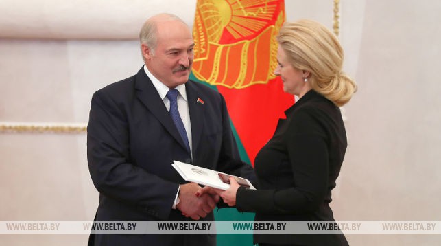 Александр Лукашенко и Алла Бодак