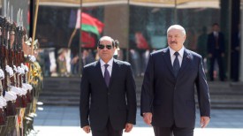 Абдель Фаттах ас-Сиси и Александр Лукашенко