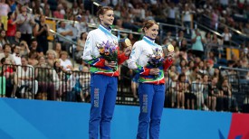 Марина Махаринская и Анна Гончарова