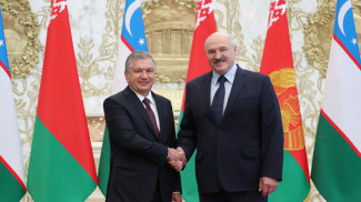 Шавкат Мирзиёев и Александр Лукашенко