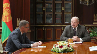 Андрей Кунцевич и Александр Лукашенко
