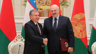 Шавкат Мирзиёев и Александр Лукашенко. Фото из архива