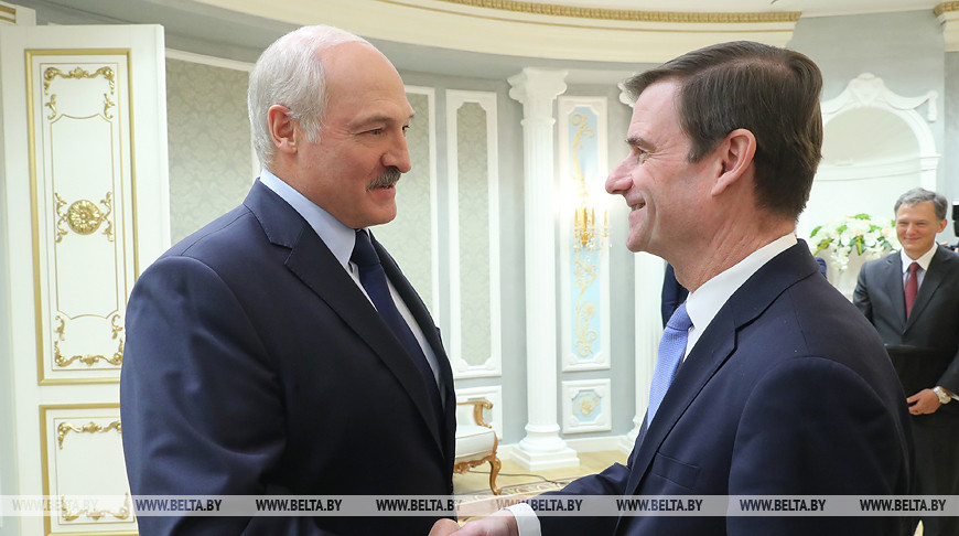 Александр Лукашенко и Дэвид Хэйл