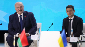Александр Лукашенко и Владимир Зеленский