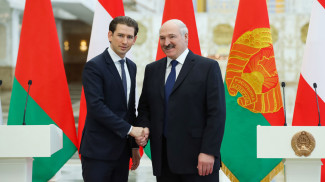 Себастьян Курц и Александр Лукашенко. Фото из архива