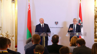 Александр Лукашенко и Александр Ван дер Беллен