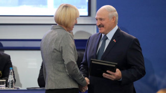 Екатерина Карстен и Александр Лукашенко