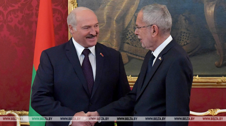 Александр Лукашенко и Александр Ван дер Беллен. Фото из архива