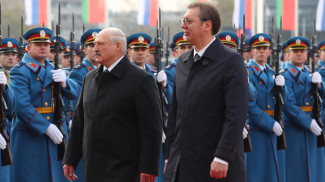 Александр Лукашенко и Александр Вучич