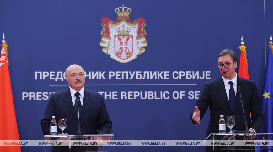 Александр Лукашенко и Александр Вучич