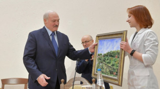 Александр Лукашенко и Юлия Голубчик