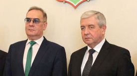 Николай Булакин и Владимир Семашко. Фото посольства Беларуси в России