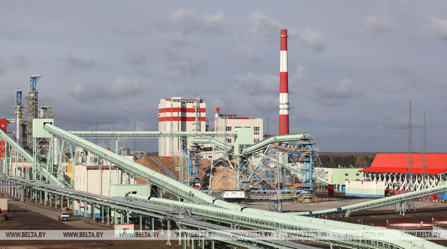 Завод по производству сульфатной беленой целлюлозы